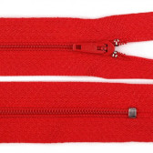 Rejtett cipzár 45 cm - RED